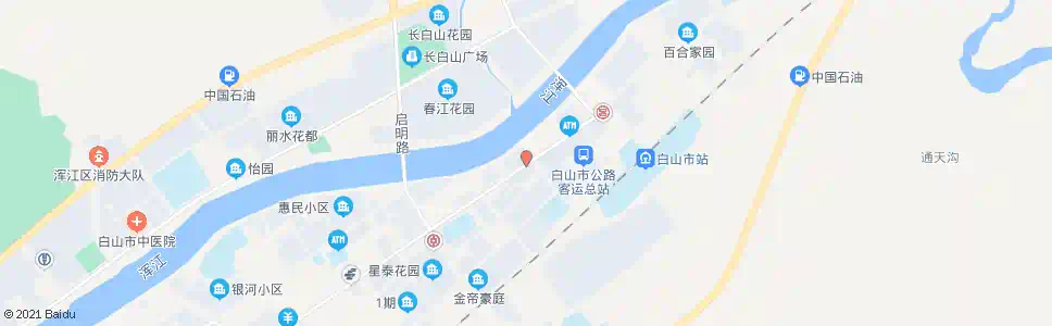 白山充电加水_公交站地图_白山公交_妙搜公交查询2025