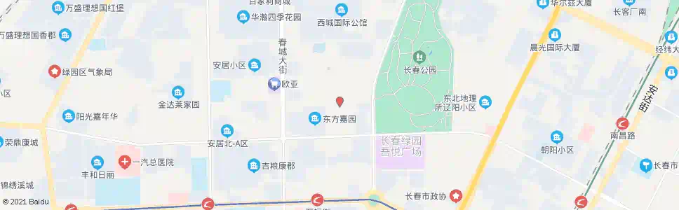 长春静安路_公交站地图_长春公交_妙搜公交查询2025