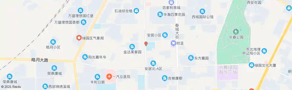 长春锦西路_公交站地图_长春公交_妙搜公交查询2025