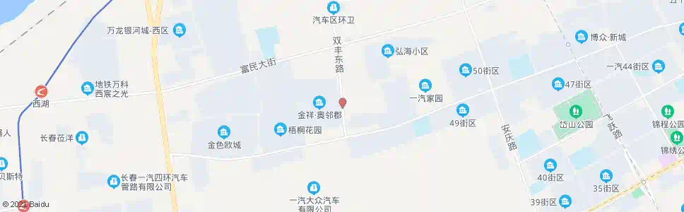 长春双丰东路_公交站地图_长春公交_妙搜公交查询2025