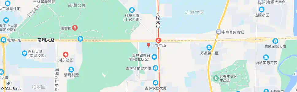 长春朝阳实验中学_公交站地图_长春公交_妙搜公交查询2025