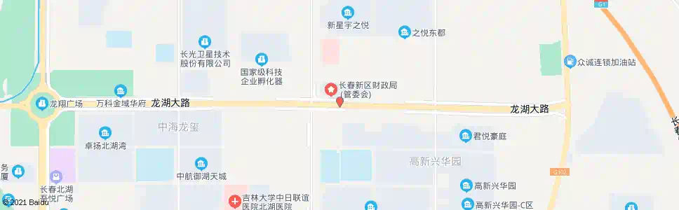 长春新区管委会_公交站地图_长春公交_妙搜公交查询2025