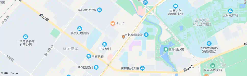 长春超达创业园_公交站地图_长春公交_妙搜公交查询2025