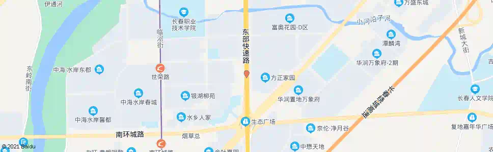 长春方正家园_公交站地图_长春公交_妙搜公交查询2025