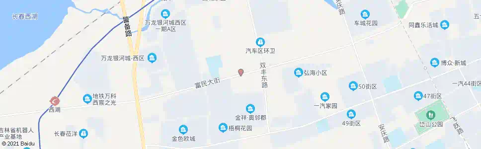 长春一汽六厂_公交站地图_长春公交_妙搜公交查询2025