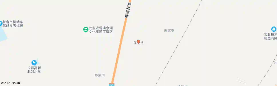 长春莲花堡_公交站地图_长春公交_妙搜公交查询2025