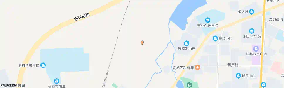 长春武警学校_公交站地图_长春公交_妙搜公交查询2025