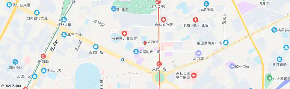 长春文化街_公交站地图_长春公交_妙搜公交查询2025