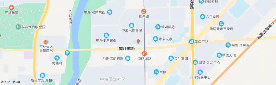 长春中海小学_公交站地图_长春公交_妙搜公交查询2025
