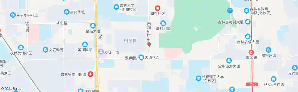 长春南湖新村中街_公交站地图_长春公交_妙搜公交查询2025