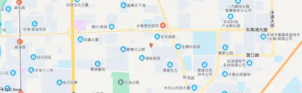 长春太原东街_公交站地图_长春公交_妙搜公交查询2025