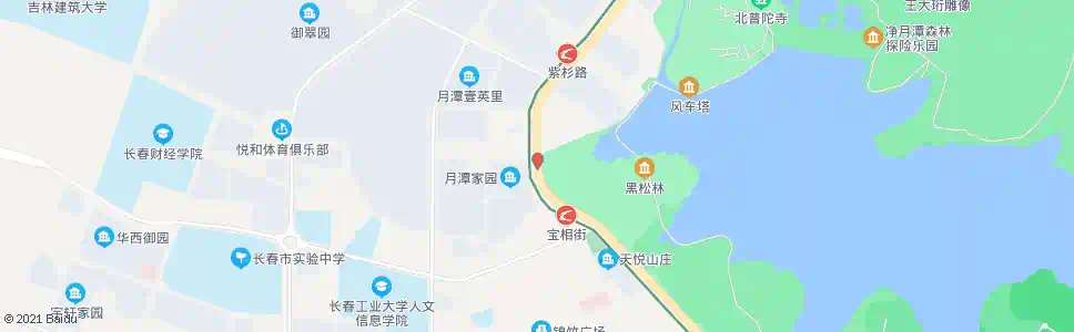 长春枫叶路_公交站地图_长春公交_妙搜公交查询2025