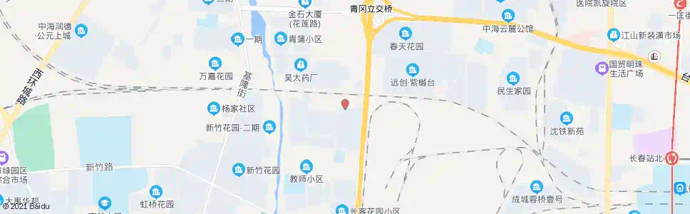 长春青林路_公交站地图_长春公交_妙搜公交查询2025
