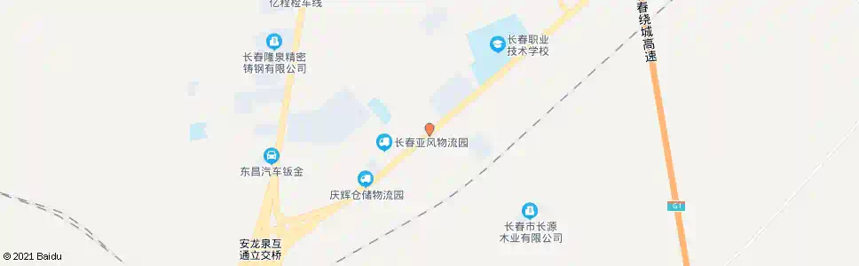 长春一汽专用车厂_公交站地图_长春公交_妙搜公交查询2025