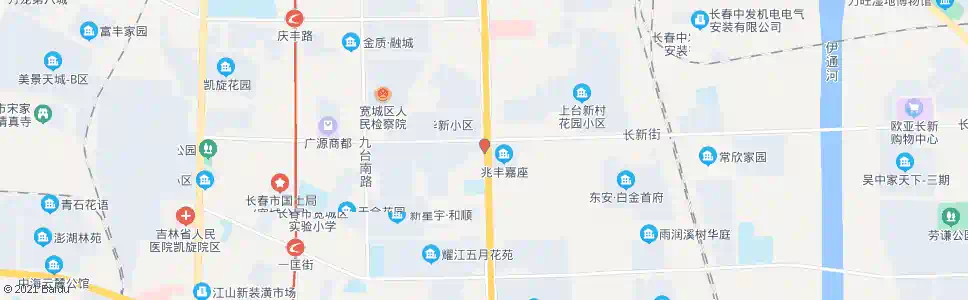长春长新东路_公交站地图_长春公交_妙搜公交查询2025