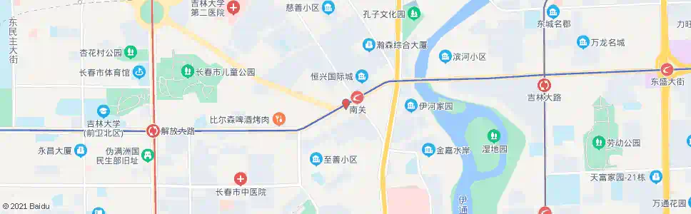 长春南关城市候机楼(售票中心)_公交站地图_长春公交_妙搜公交查询2025