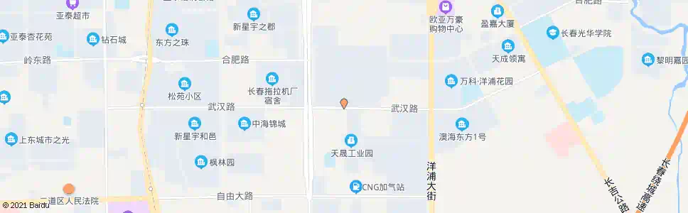 长春一汽发动机厂一号门_公交站地图_长春公交_妙搜公交查询2025