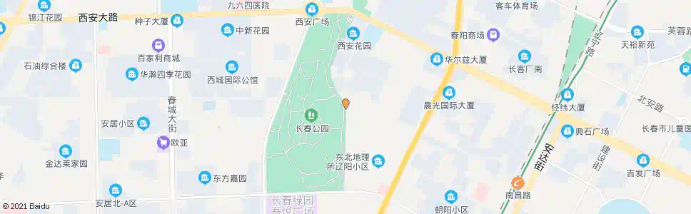 长春正阳街(长春公园)_公交站地图_长春公交_妙搜公交查询2025