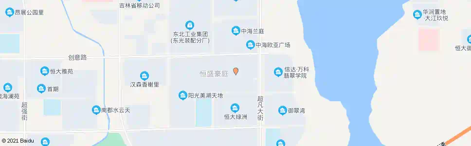 长春恒盛豪庭_公交站地图_长春公交_妙搜公交查询2025