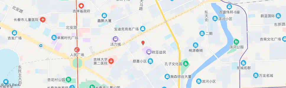 长春大马路_公交站地图_长春公交_妙搜公交查询2025