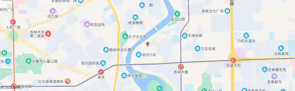长春东华路_公交站地图_长春公交_妙搜公交查询2025