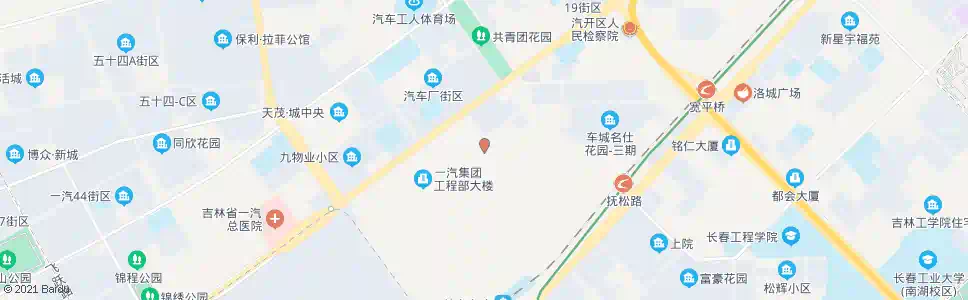 长春红旗八队_公交站地图_长春公交_妙搜公交查询2025