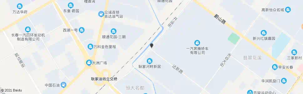 长春达新路_公交站地图_长春公交_妙搜公交查询2025