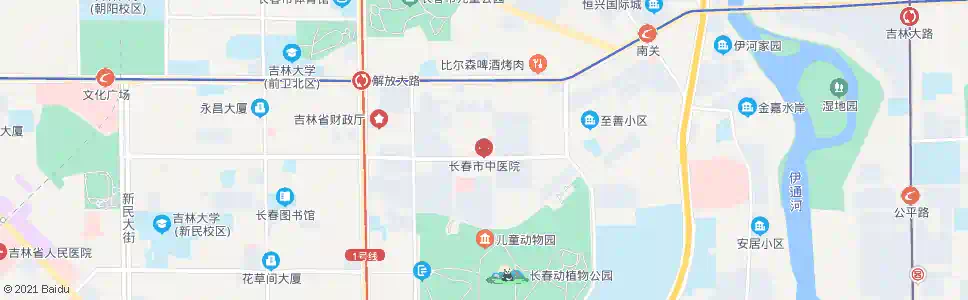 长春平阳街(中医院)_公交站地图_长春公交_妙搜公交查询2025