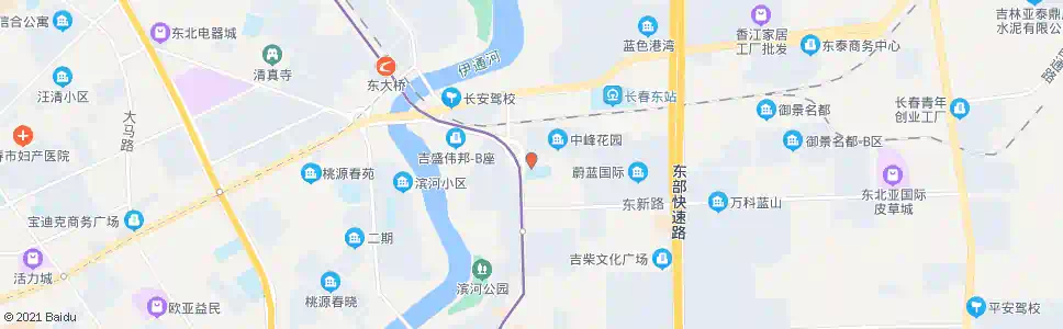 长春108中学_公交站地图_长春公交_妙搜公交查询2025