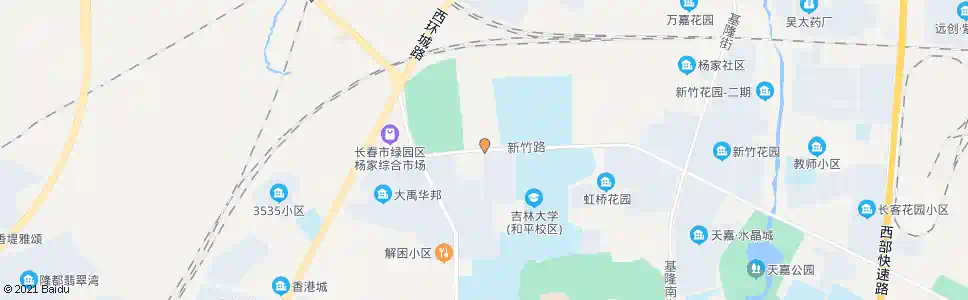长春深兰公司_公交站地图_长春公交_妙搜公交查询2025