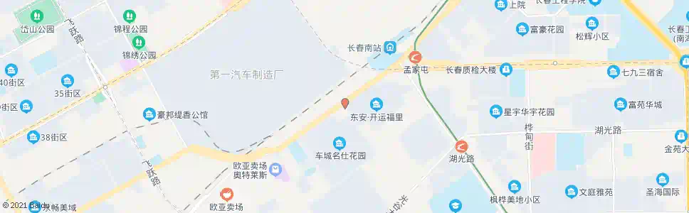 长春孟家一路_公交站地图_长春公交_妙搜公交查询2025