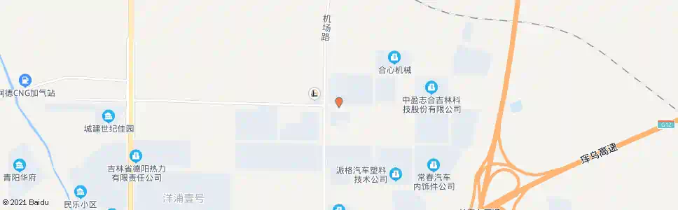 长春常德路_公交站地图_长春公交_妙搜公交查询2025