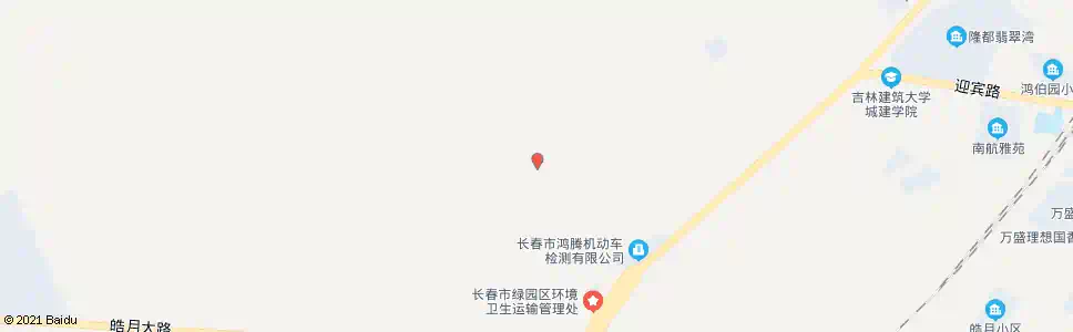 长春红旗二社_公交站地图_长春公交_妙搜公交查询2025