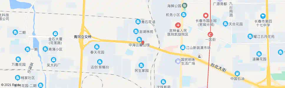长春青石路_公交站地图_长春公交_妙搜公交查询2025