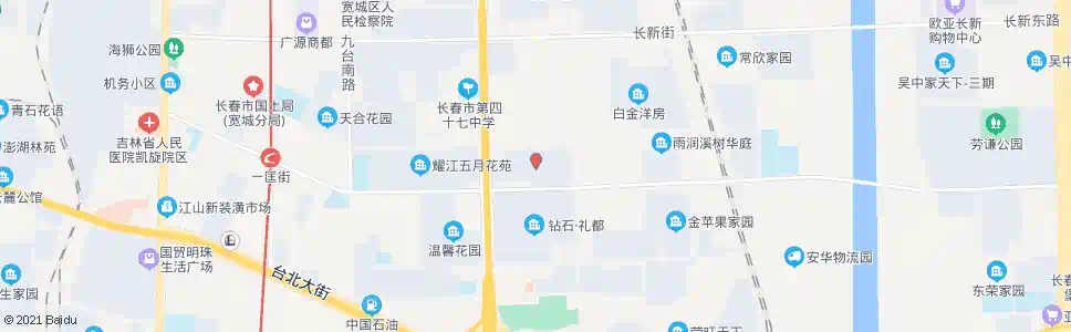 长春中岳花园_公交站地图_长春公交_妙搜公交查询2025