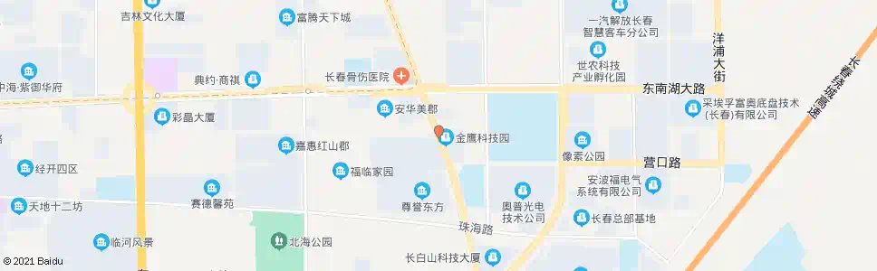 长春营口路_公交站地图_长春公交_妙搜公交查询2025