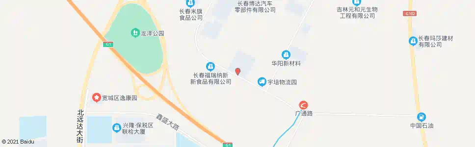 长春永新医药物流_公交站地图_长春公交_妙搜公交查询2025