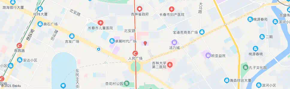长春亚泰富苑_公交站地图_长春公交_妙搜公交查询2025