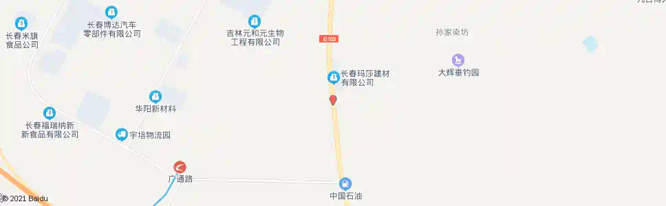 长春南城孙家_公交站地图_长春公交_妙搜公交查询2025