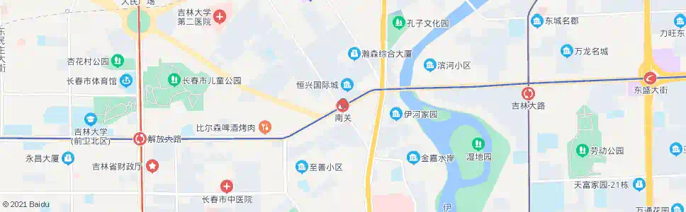 长春南关_公交站地图_长春公交_妙搜公交查询2025