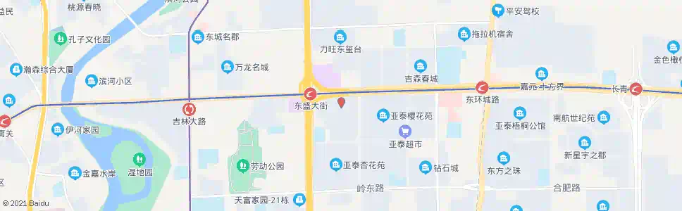 长春民丰大街_公交站地图_长春公交_妙搜公交查询2025