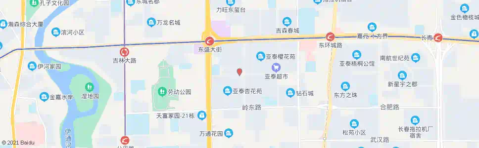 长春东盛路派出所_公交站地图_长春公交_妙搜公交查询2025
