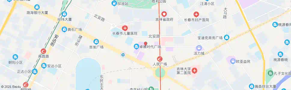 长春卓展_公交站地图_长春公交_妙搜公交查询2025