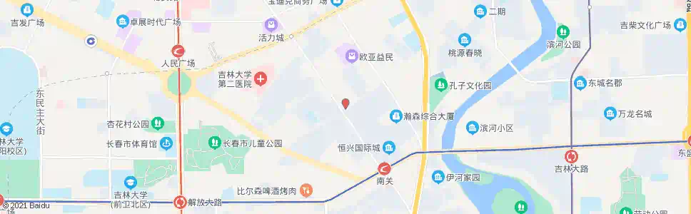 长春三道街_公交站地图_长春公交_妙搜公交查询2025