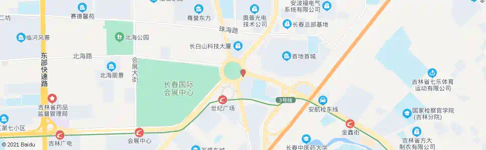 长春世纪广场站_公交站地图_长春公交_妙搜公交查询2025