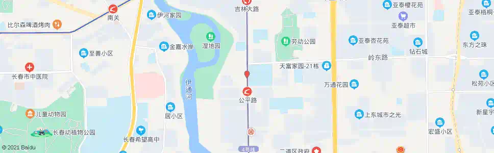 长春临河街站_公交站地图_长春公交_妙搜公交查询2025