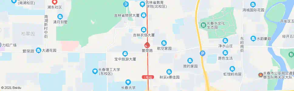 长春繁荣路_公交站地图_长春公交_妙搜公交查询2025