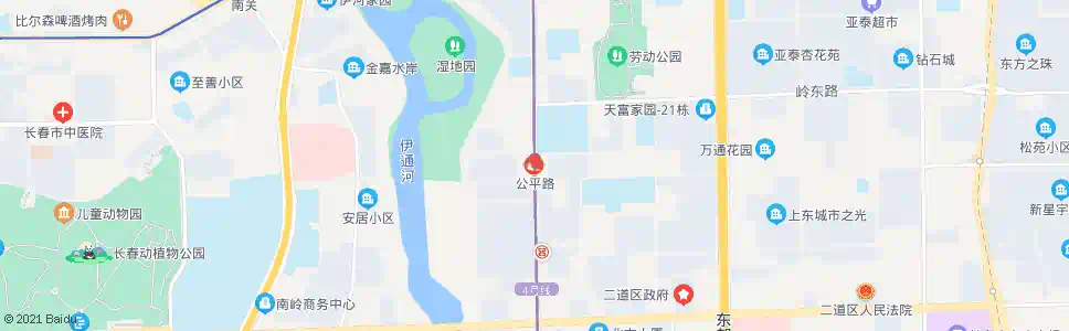 长春公平路(中)_公交站地图_长春公交_妙搜公交查询2025
