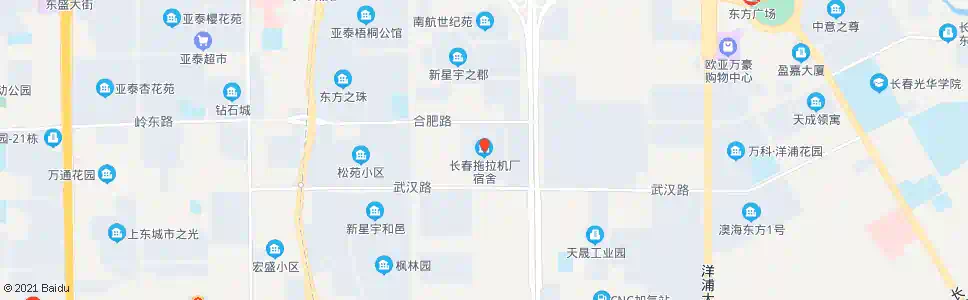 长春拖拉机厂_公交站地图_长春公交_妙搜公交查询2025