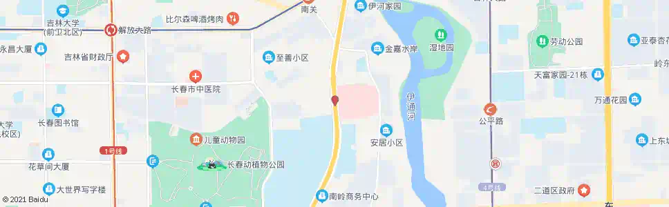 长春体北路_公交站地图_长春公交_妙搜公交查询2025